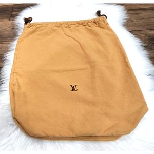 Authentic Louis Vuitton Drawstring Dust Bag